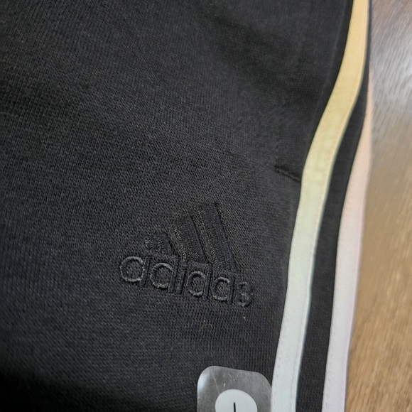 Adidas Girls Joggers Athletic Sweat Pants Black‎ NWT Size 14/16 Large - Picture 5 of 8
